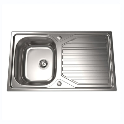 VELOREUNO 860I SINK,Stainless Steel Sink,1810 Company UK,www.work-tops.com