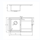 BORDOUNO 800I BBL SINK,Stainless Steel Sink,1810 Company UK,www.work-tops.com