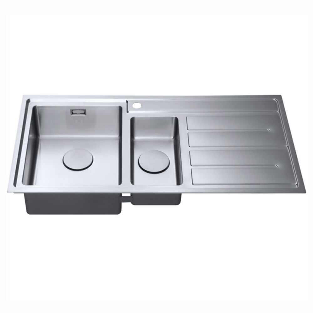 FORZADUO 150I BBL SINK,Stainless Steel Sink,1810 Company UK,www.work-tops.com