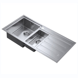 FORZADUO 150I BBL SINK,Stainless Steel Sink,1810 Company UK,www.work-tops.com