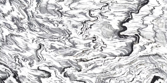 WHITE PICASSO LEATHER MARBLE
