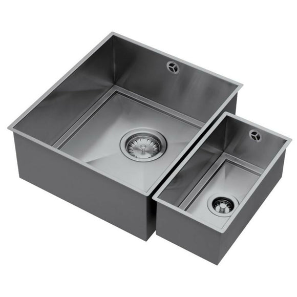AXIXUNO SET B - 355U & 150U SHORT HALF BOWL SINK,Stainless Steel Sink,1810 Company UK,www.work-tops.com