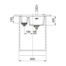 Maris 1.5b LH Matt Black BP 2