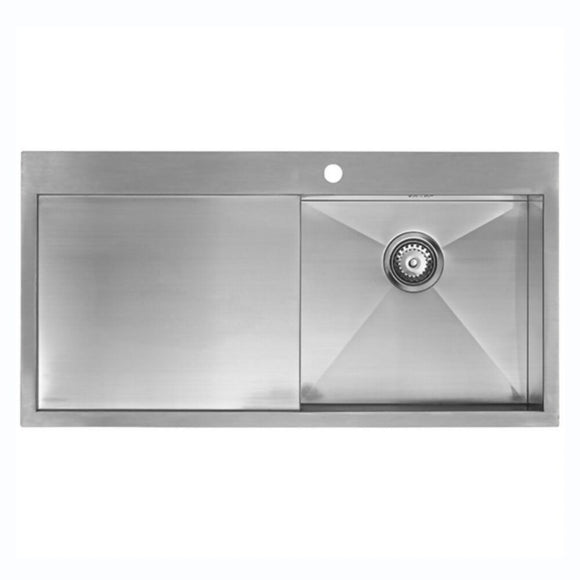 ZENUNO 5I-F BBR SINK,Stainless Steel Sink,1810 Company UK,www.work-tops.com
