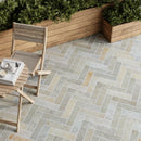 MYSTIQUE YELLOW HERRINGBONE LIMESTONE-2