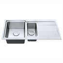 BORDODUO 150I BBL SINK,Stainless Steel Sink,1810 Company UK,www.work-tops.com