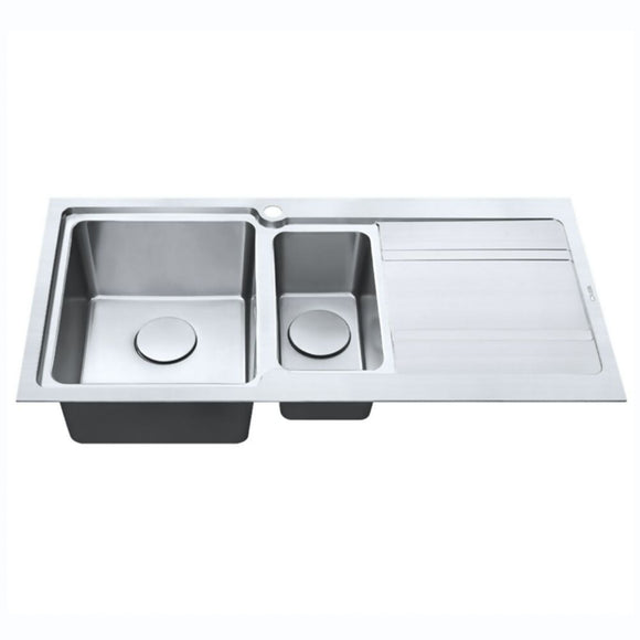 BORDODUO 150I BBL SINK,Stainless Steel Sink,1810 Company UK,www.work-tops.com