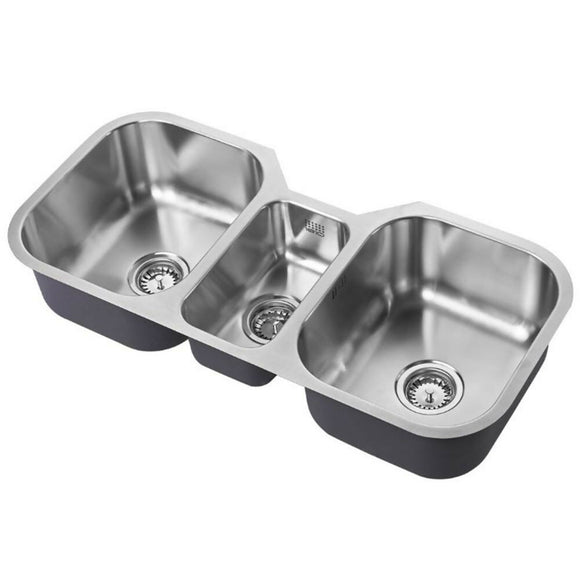 ETROTRIO 960/450U SINK,Stainless Steel Sink,1810 Company UK,www.work-tops.com