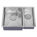 ZENDUO15 340/180U BBL SINK,Stainless Steel Sink,1810 Company UK,www.work-tops.com