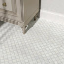 CARRARA WHITE ARABESQUE MOSAIC-2