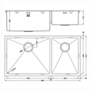 ZENUNO15 34 I-F ACCESSIBLE BBL SINK,Stainless Steel Sink,1810 Company UK,www.work-tops.com