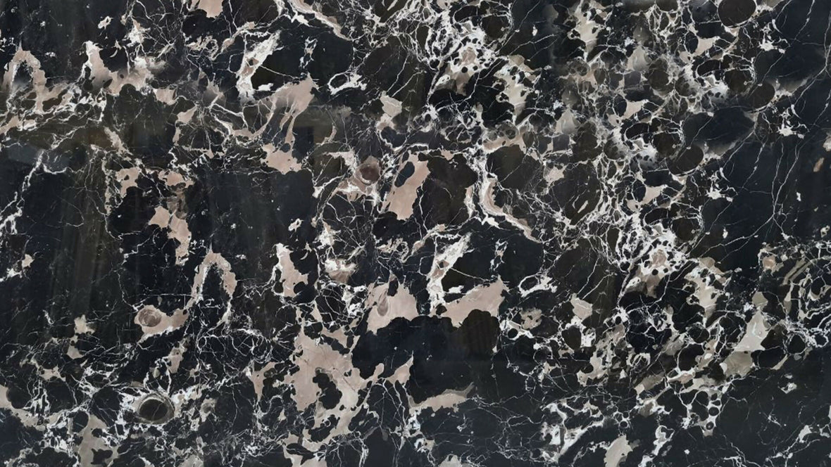 NERO ARGENTO CROSS CUT MARBLE