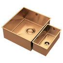 AXIXUNO SET B - 355U & 150U SHORT HALF BOWL SINK,Stainless Steel Sink,1810 Company UK,www.work-tops.com