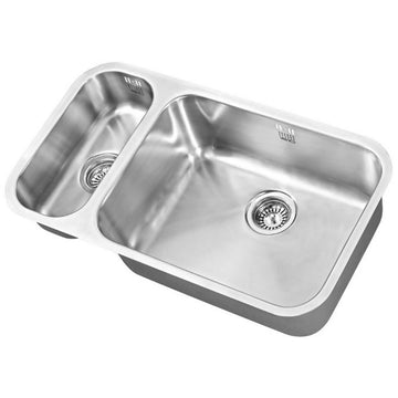 ETRODUO 191/535U BBR SINK,Stainless Steel Sink,1810 Company UK,www.work-tops.com