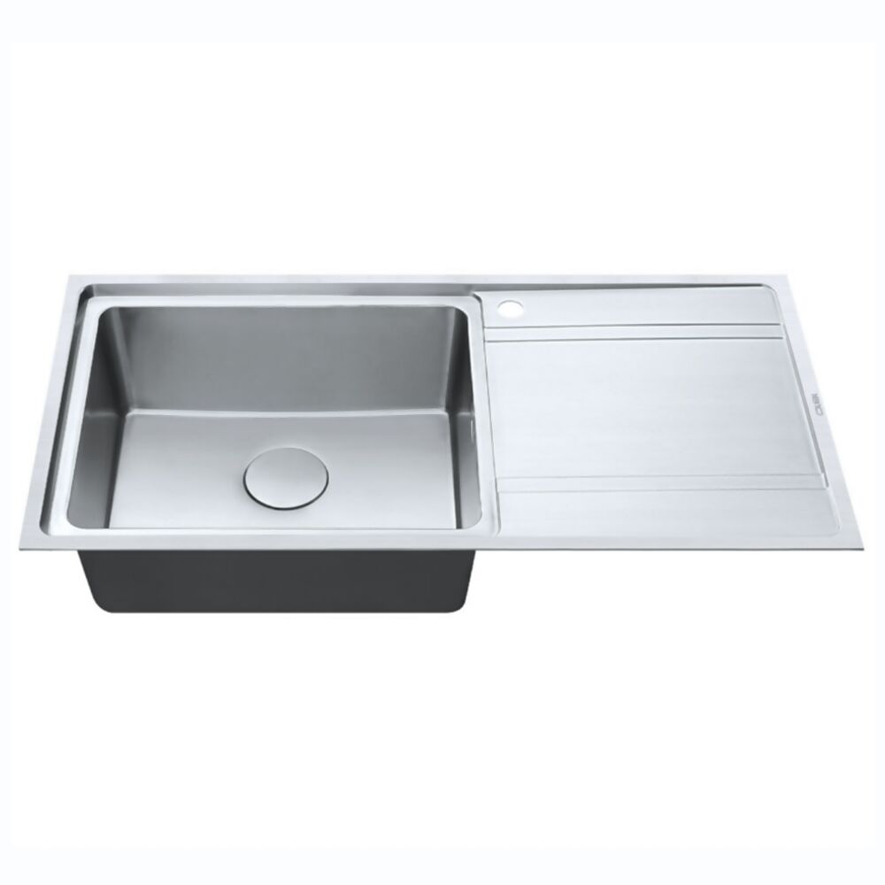 BORDOUNO 100I LARGE BBL SINK,Stainless Steel Sink,1810 Company UK,www.work-tops.com