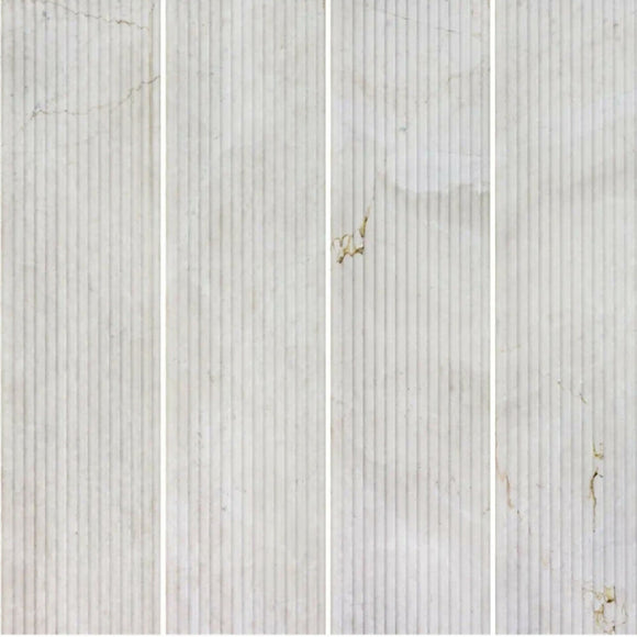 CREMA MARFIL FLUTED MARBLE