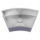 ZENUNO 675U CURVE SINK,Stainless Steel Sink,1810 Company UK,www.work-tops.com