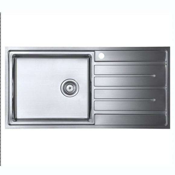 FORZAUNO 100I LARGE BBL SINK,Stainless Steel Sink,1810 Company UK,www.work-tops.com