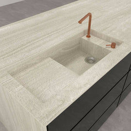 STRATA ARGENTUM RIVERWASHED SINK,Stone Sink,NEOLITH,www.work-tops.com
