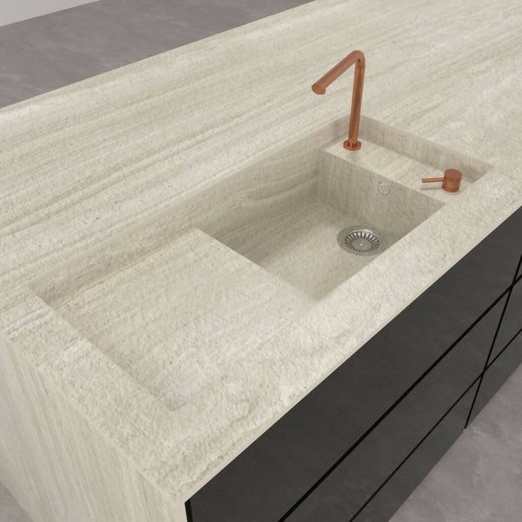 STRATA ARGENTUM RIVERWASHED SINK,Stone Sink,NEOLITH,www.work-tops.com