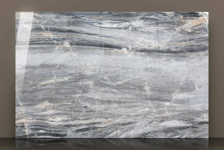 PETRUS GREY BOOKMATCH MARBLE