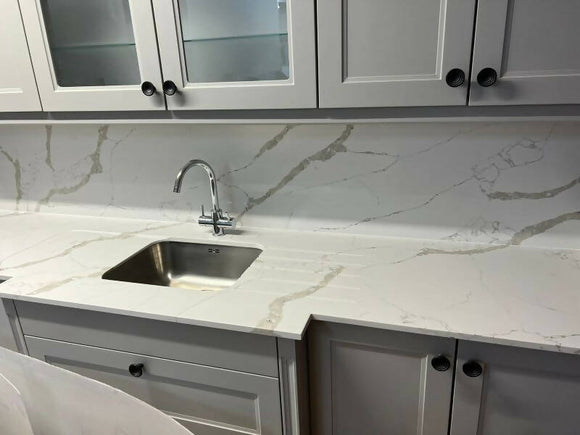 CALACATTA ROME QUARTZ,Quartz,Artemi,www.work-tops.com