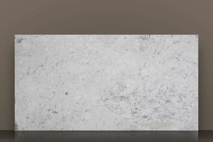 SILVER WHITE BOOKMATCH MARBLE