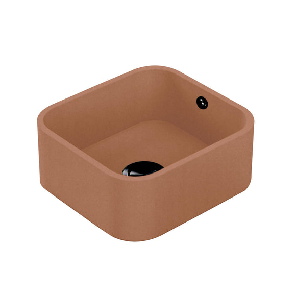 ARCILLA RED INTEGRITY SINK,Stone Sink,Cosentino Sink,www.work-tops.com
