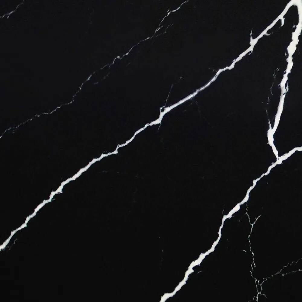 Nero Marquina Composite Quartz in the UK | Black Composite Quartz | www ...