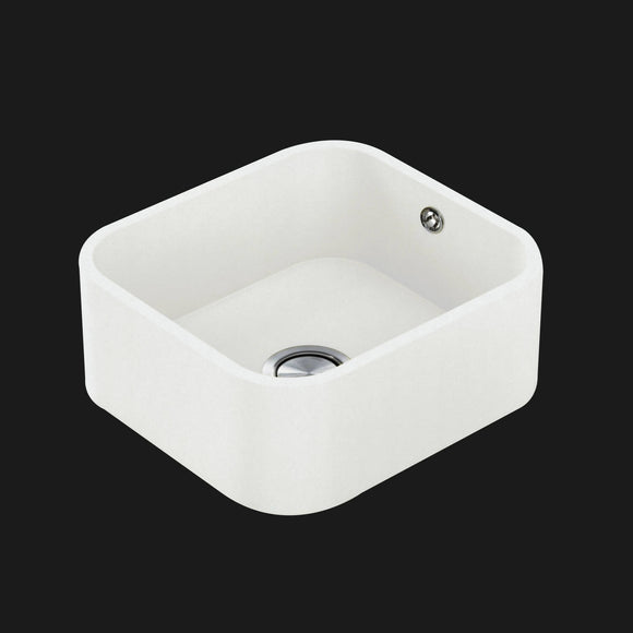 MIAMI WHITE 17 INTEGRITY SINK,Stone Sink,Cosentino Sink,www.work-tops.com