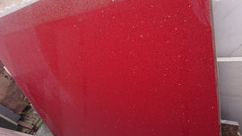 Red Mirror Off-Cut,Quartz-Remnants,Charlotte Hammond,www.work-tops.com