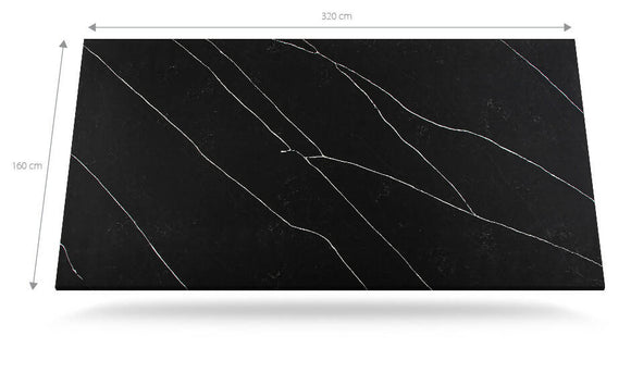 NERO MARQUINA QUARTZ,Quartz,Cimstone,www.work-tops.com