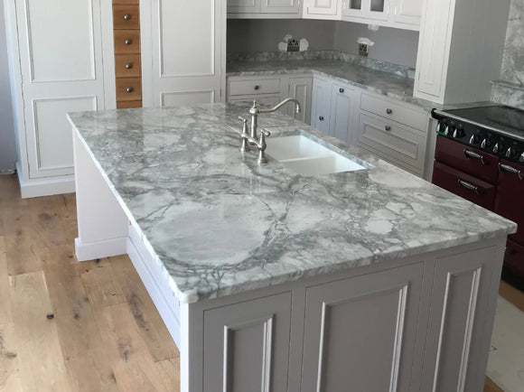 BIANCO ECLIPSIA KITCHEN,Kitchen Designs,Gavin Page,www.work-tops.com