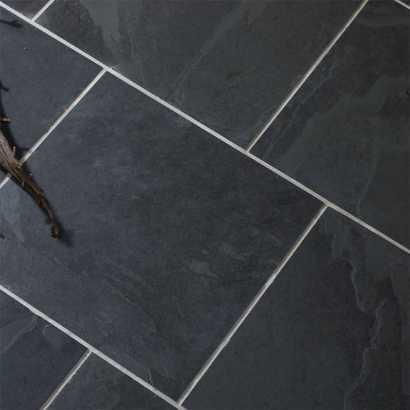 BRAZILIAN BLACK CALIBRATED RIVEN SLATE TILES,Tiles-Slate,IONIC STONE,www.work-tops.com