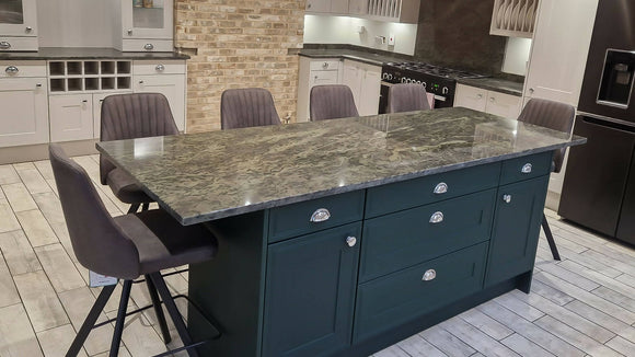 Kerala Green Granite Kitchen Island