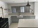 Snowy ibiza Silestone Kitchen, Solilhull