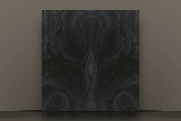 ANTOLINI TECH ONICE BLACK BOOKMATCHED CERAMIC,Ceramic,Sonic Stone,www.work-tops.com