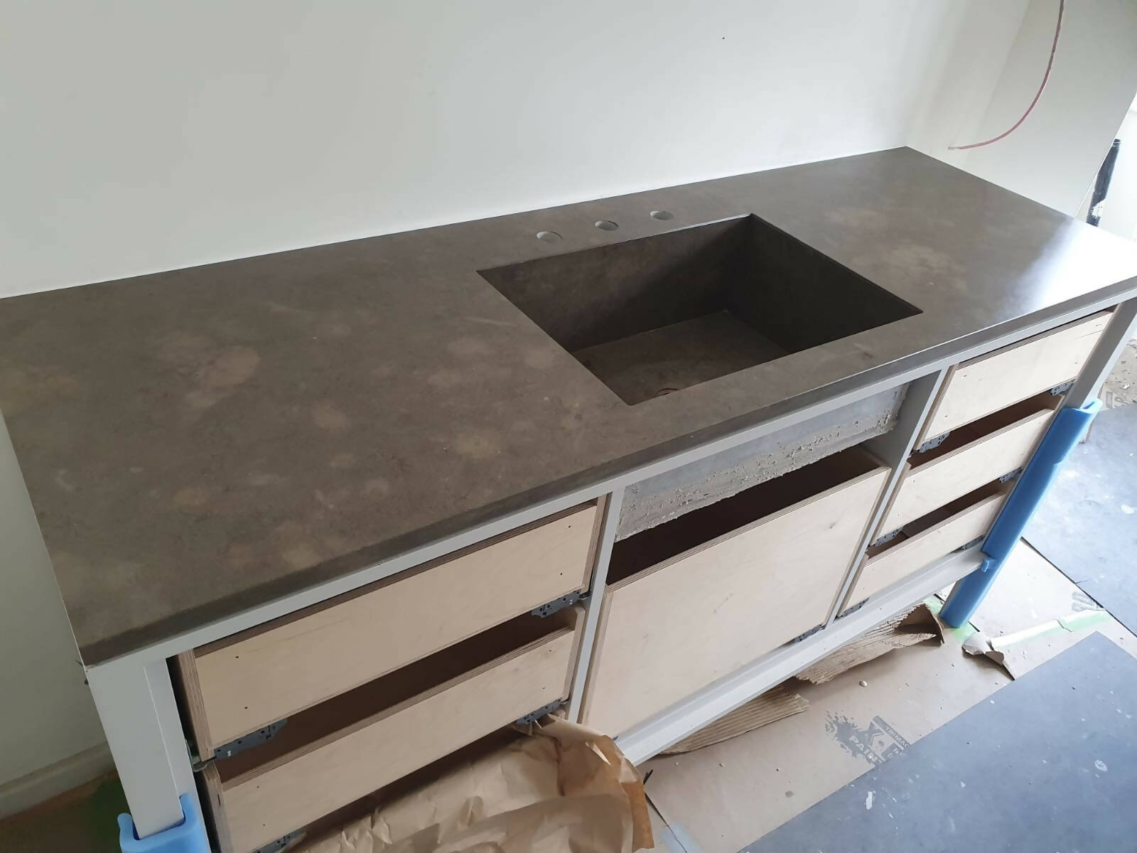 Arrival Limestone UK | Grey Worktop | www.work-tops.com