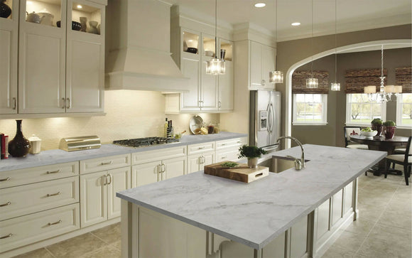 SUPPER WHITE PORCELAIN BOOKMATCH,Porcelain,Work-Tops,www.work-tops.com