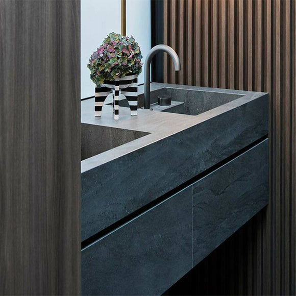 ASPEN GREY SILK SINK,Stone Sink,NEOLITH,www.work-tops.com