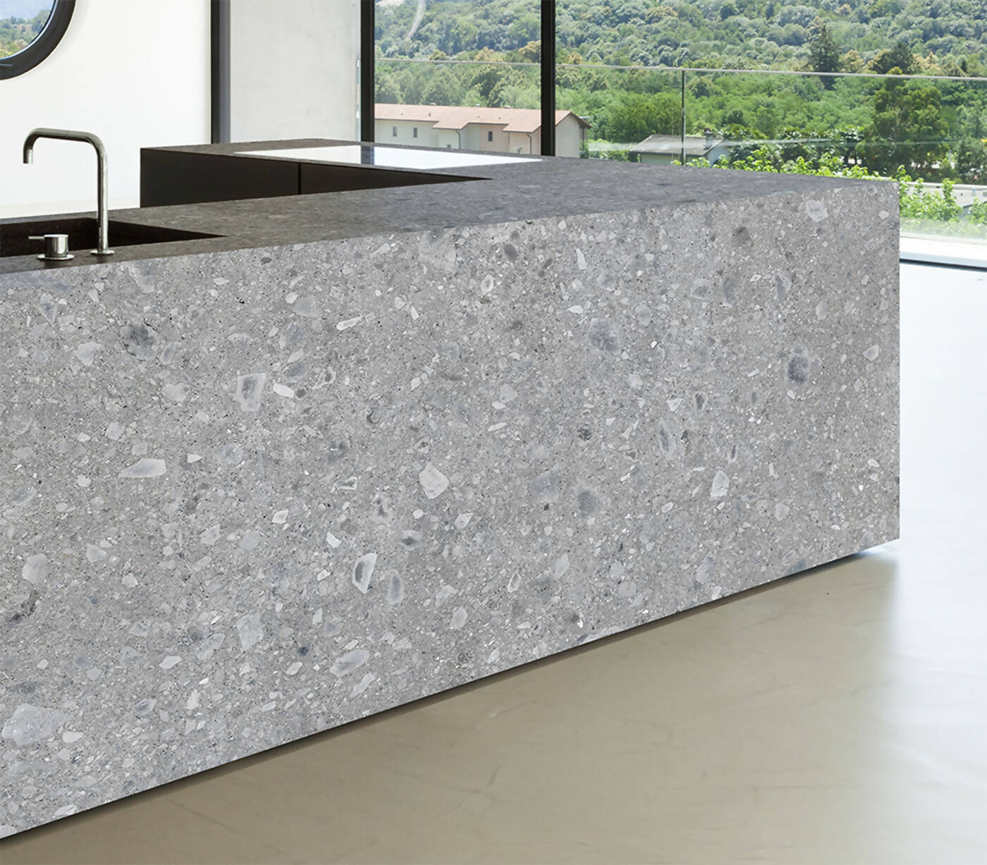 CEPO GREY PORCELAIN BOOKMATCH,Porcelain,Work-Tops,www.work-tops.com