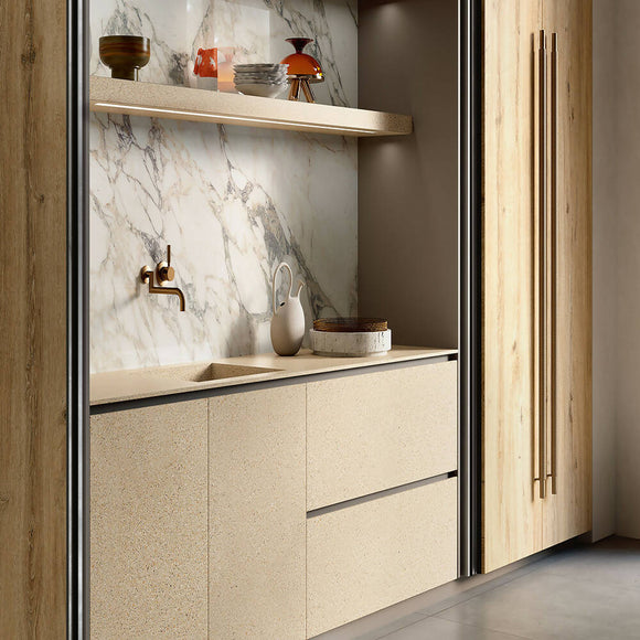 SEMINATO BEIGE PORCELAIN,Porcelain,Cullifords,www.work-tops.com