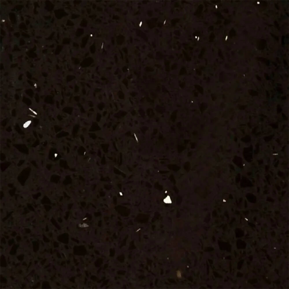 Black Mirrorlux Composite Quartz Available In The UK | Black Quartz ...