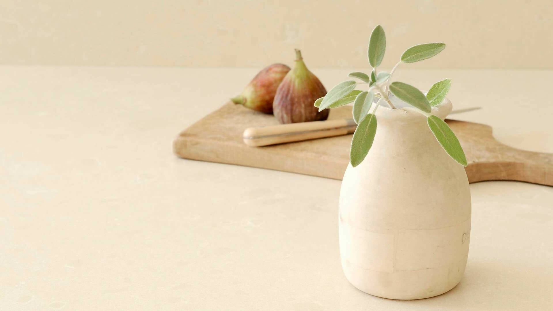 Buttermilk Classico Quartz Available in UK Durable Worktop