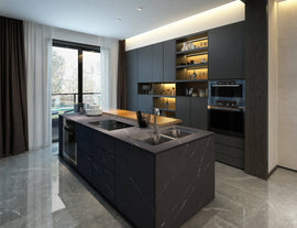 NERO MARQUINA QUARTZ,Quartz,Cimstone,www.work-tops.com