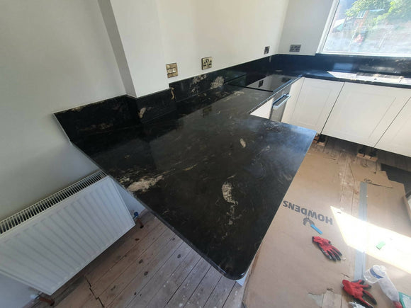 VIA LATTE BOOKMATCHED GRANITE,Granite,Sonic Stone,www.work-tops.com