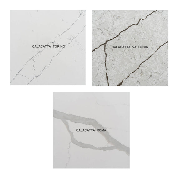 CALACATTA VALENCIA QUARTZ,QUARTZ,Noble Stone,www.work-tops.com
