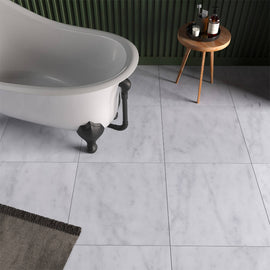 CARRARA WHITE MARBLE TILES,Tiles- Marble,IONIC STONE,www.work-tops.com
