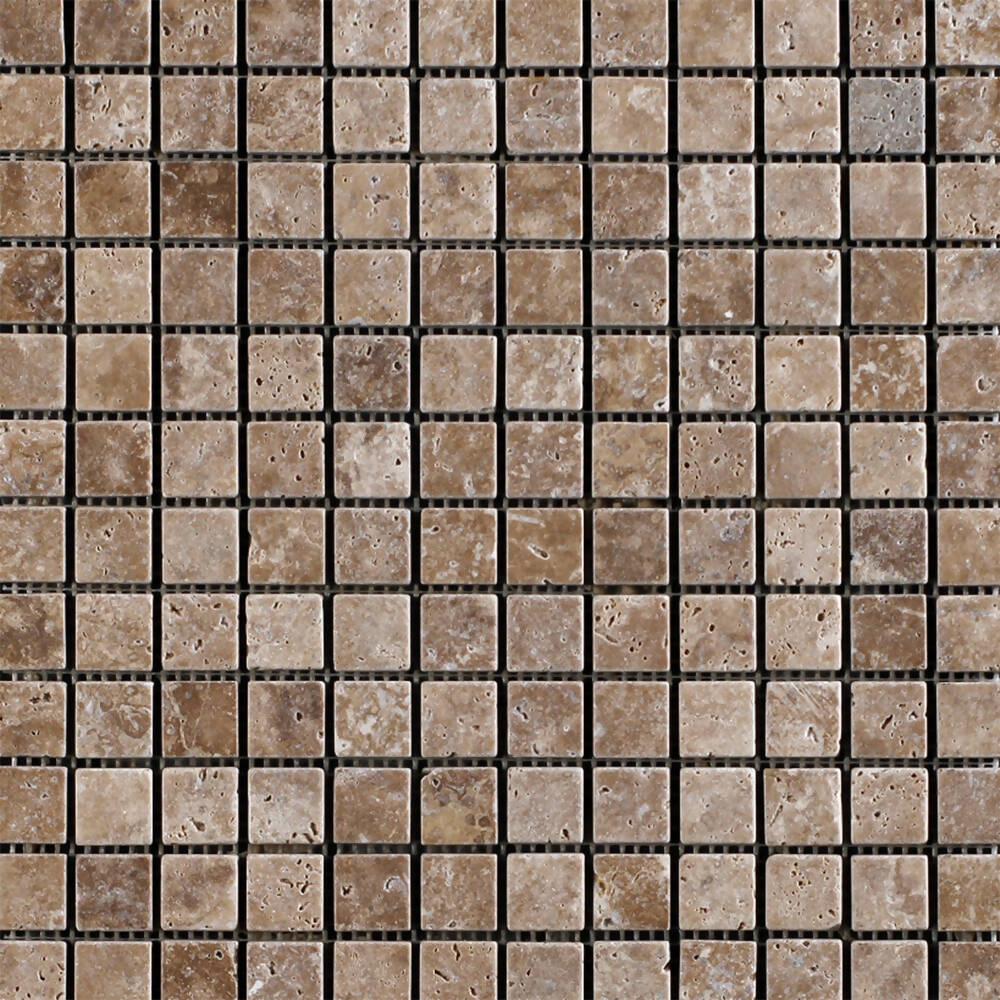 SIVA NOCE TRAVERTINE MOSAIC TILES,Tiles-Mosaic,IONIC STONE,www.work-tops.com