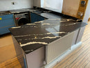 NERO MARQUINA QUARTZ,Quartz,Worldwide Stone Ltd,www.work-tops.com